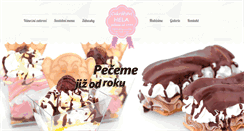 Desktop Screenshot of cukrarstvihela.com